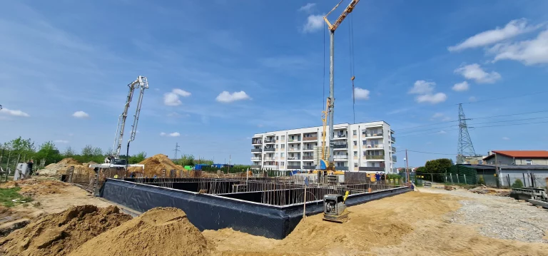 Budowa trzech budynków wielorodzinnych przy ulicy Wieniawskiego